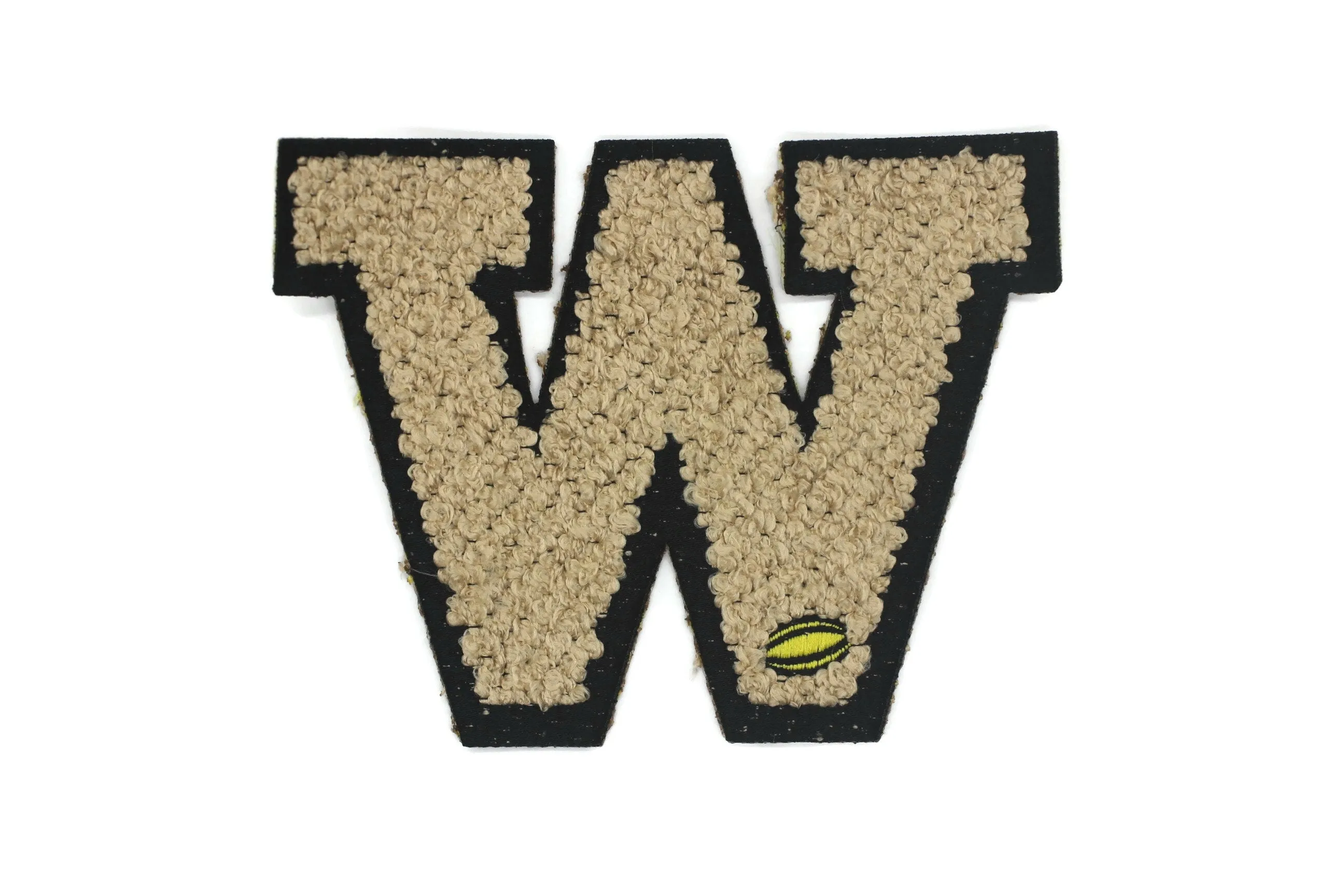 10 Pcs W Patch (3.27x2.52 Inch) Iron On Patch Embroidery, Custom Patch, High Quality Sew On Badge for Denim, Sew On Patch, Applique