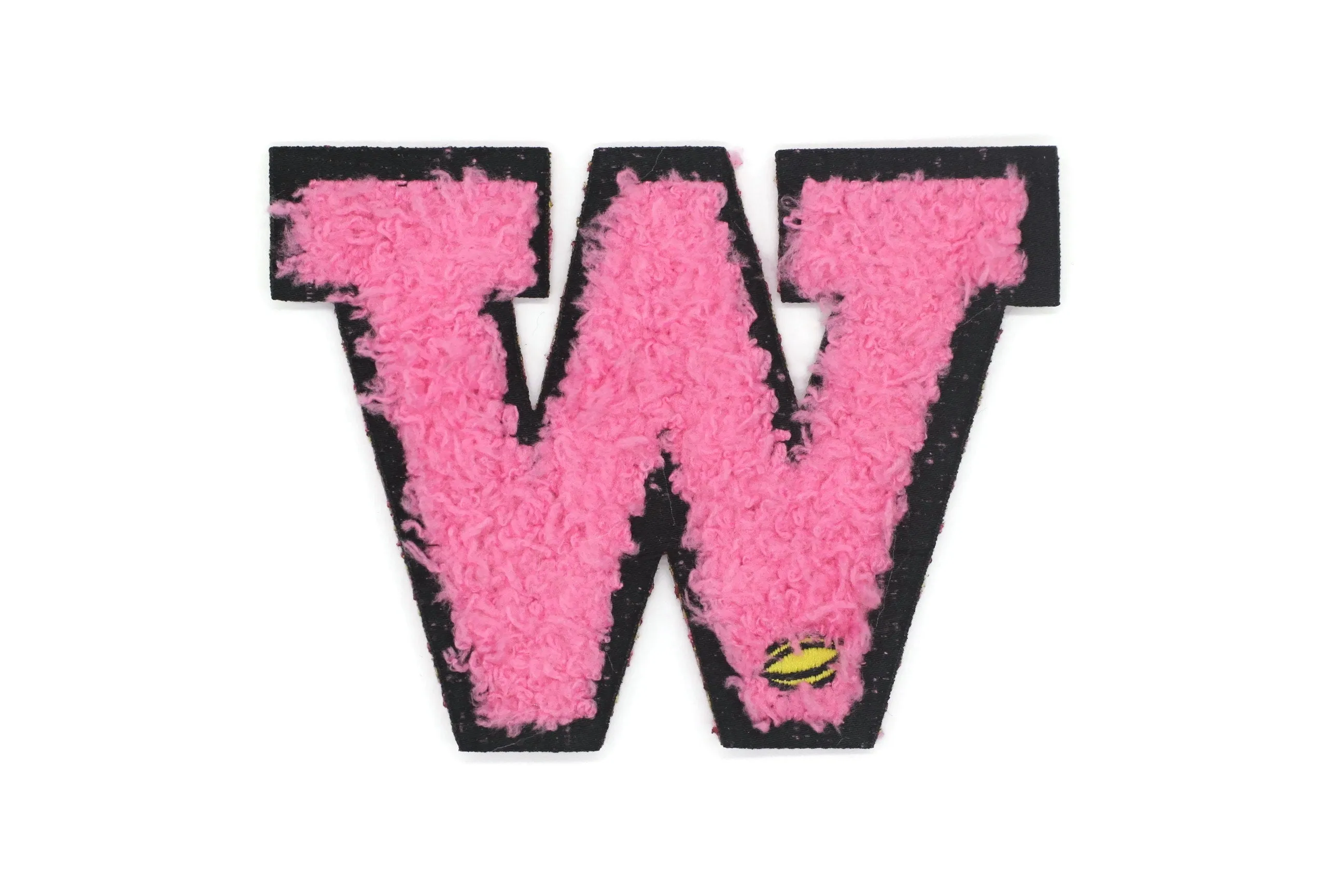 10 Pcs W Patch (3.27x2.52 Inch) Iron On Patch Embroidery, Custom Patch, High Quality Sew On Badge for Denim, Sew On Patch, Applique