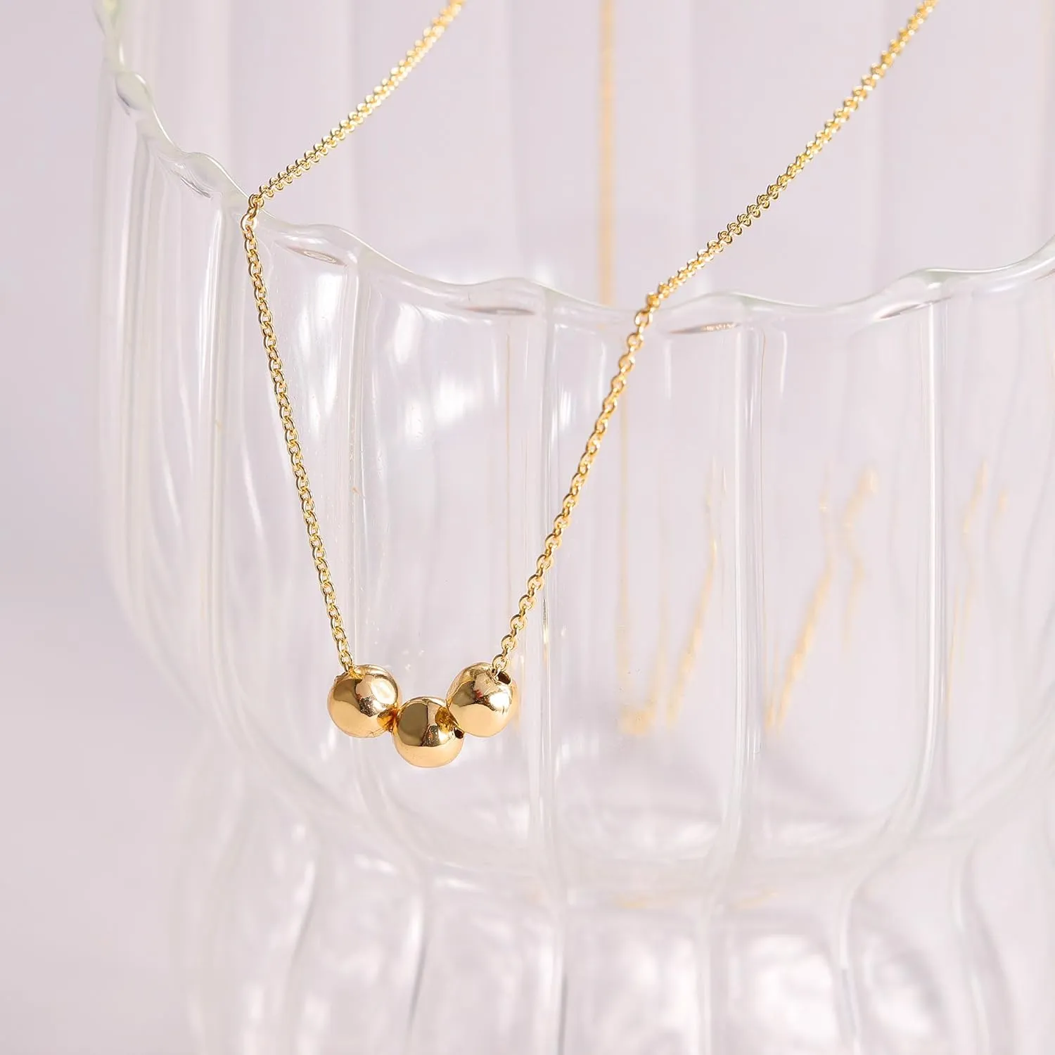 14K Gold Plated Necklace for Women - Dainty Flower, Leaf, Bead, Tree, Bee, Sun, Bar, Infinity, Star, Arrow, Teardrop, Butterfly, Boot, Cirlce, Bow Pendant Necklaces, Simple Jewelry