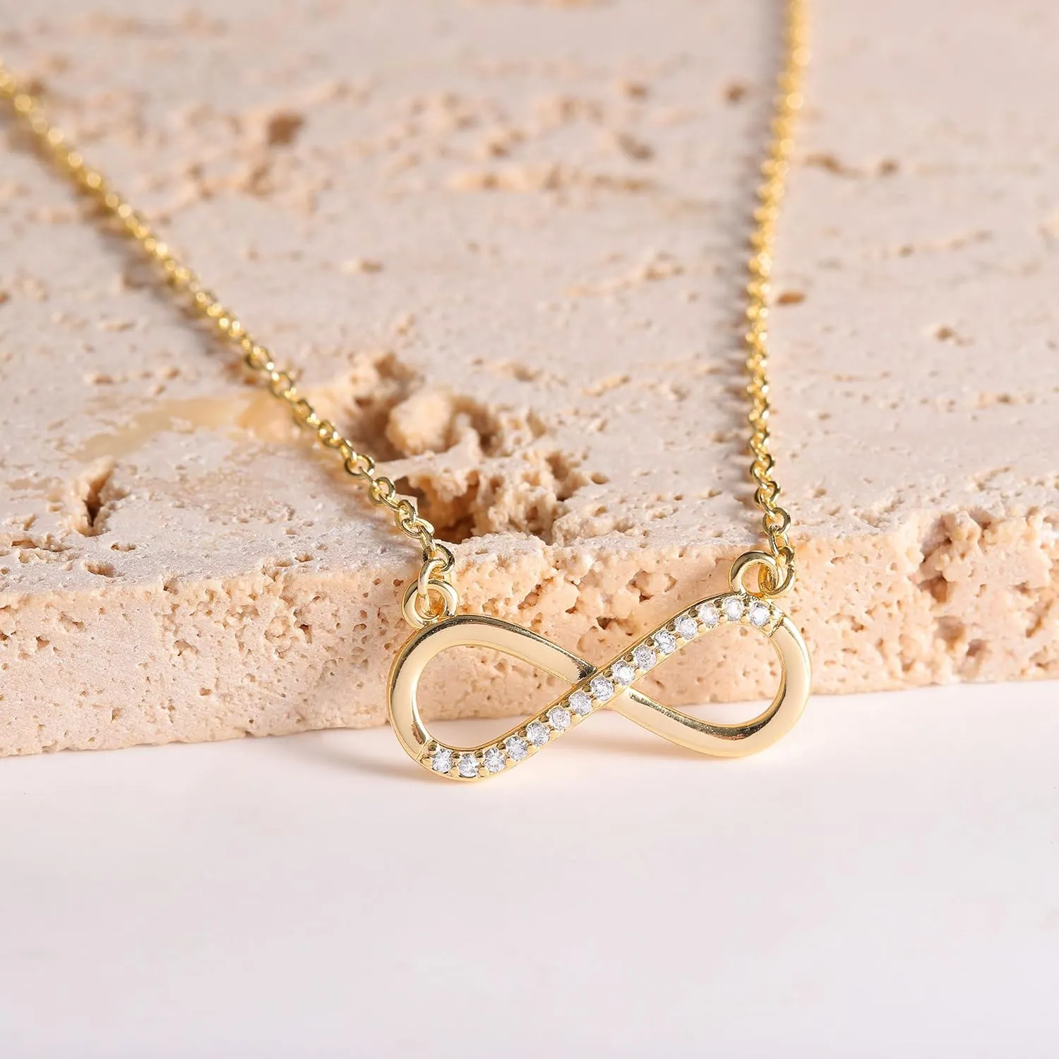 14K Gold Plated Necklace for Women - Dainty Flower, Leaf, Bead, Tree, Bee, Sun, Bar, Infinity, Star, Arrow, Teardrop, Butterfly, Boot, Cirlce, Bow Pendant Necklaces, Simple Jewelry
