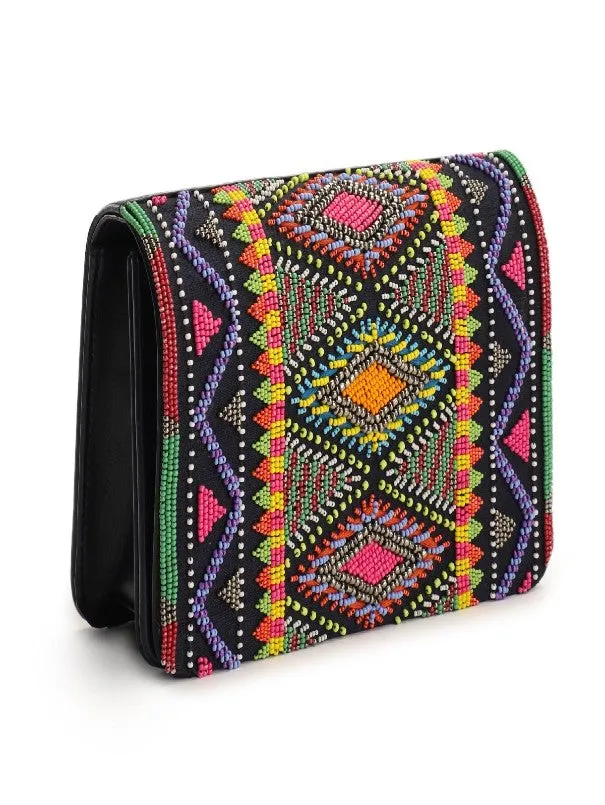 Beaded Hawaii Clutch Bag