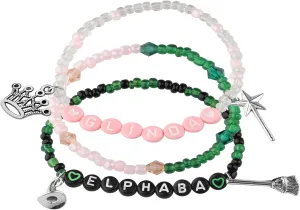BEKECH Friendship Matching Bracelets Musical Inspired Jewelry Gift for BFF Couples Lover Present