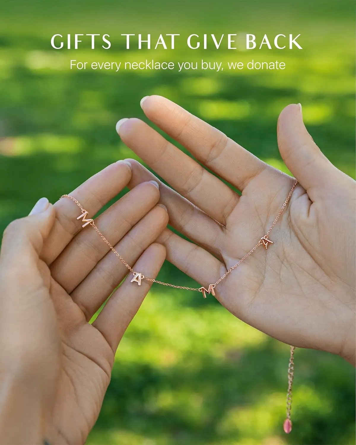 Benevolence LA Mama Necklace, Gold Dipped Fashion Jewelry | Gifts for New Mom | Gold Mom Necklace | Birthday Gifts | Travel Accessories for Women, Designed in California