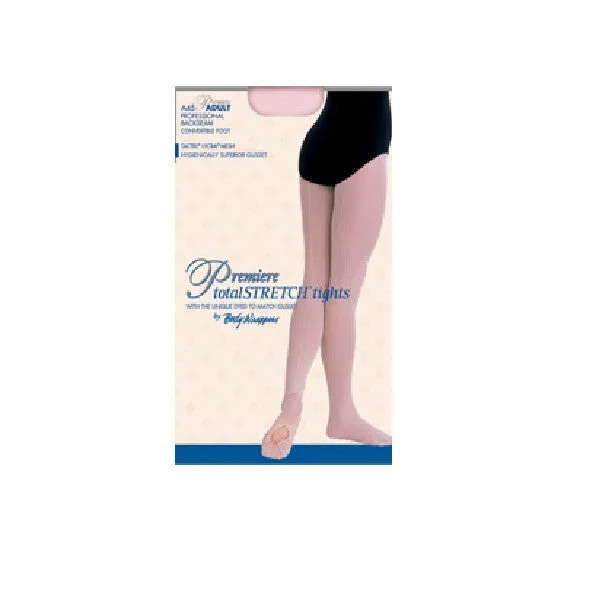 Body Wrappers A45 - TotalStretch Mesh Seamed Tights Ladies