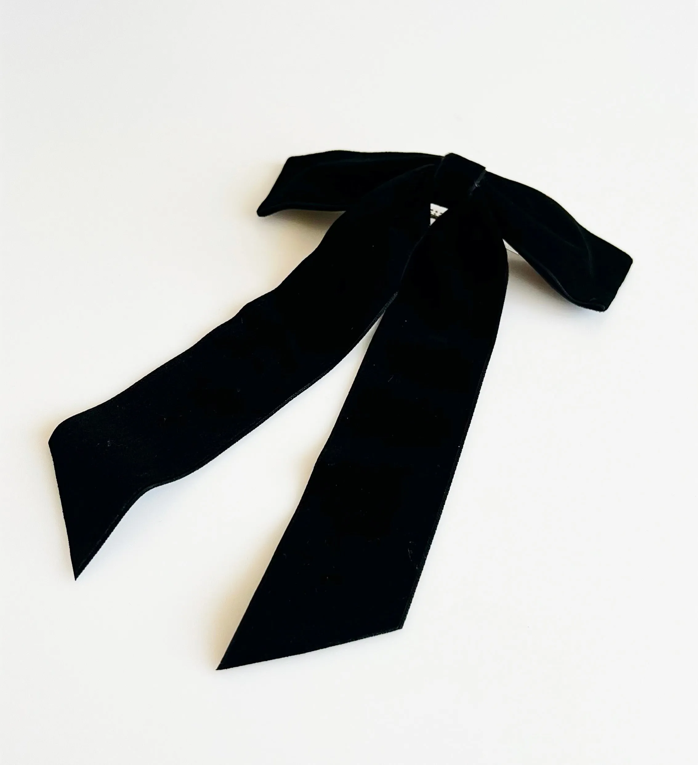 Bowknot Hair Brooch- Black