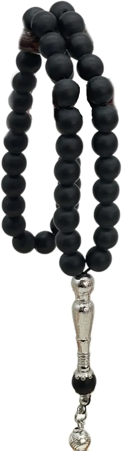 Bracelets,Stylish Prayer Rosary Beads Bangle Religion Eid Tasbih Prayer Beads Bracelet Handmade Tassels Wristchain Decor