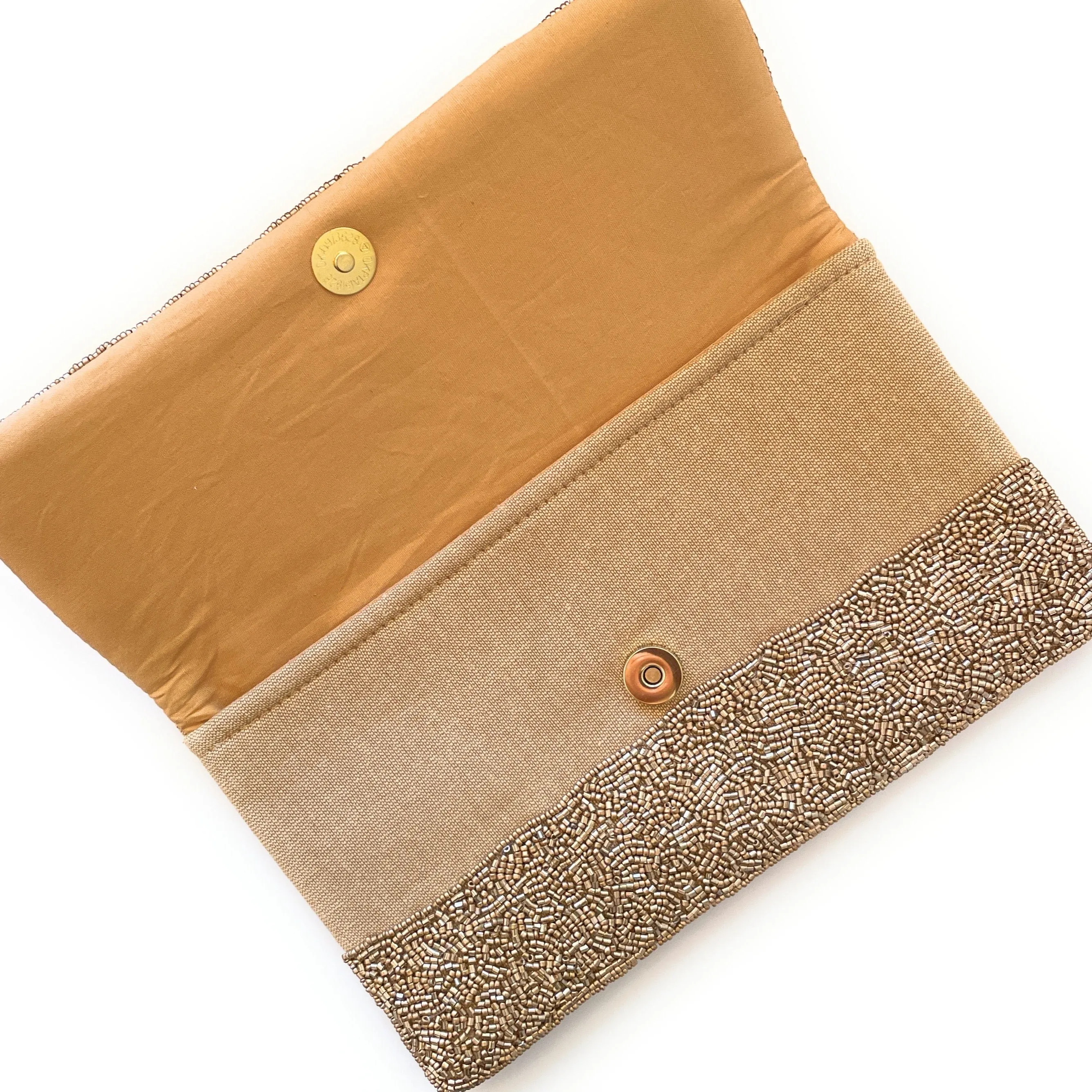 Cheers Beaded Clutch Purse