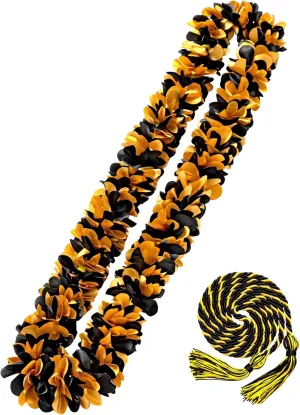 Cindeer Graduation Leis 2025 Braided Honor Cords with Tassels Class of 2025 Ribbon Necklace 47 Inch Graduation Gift Party Accessories for Women and Men
