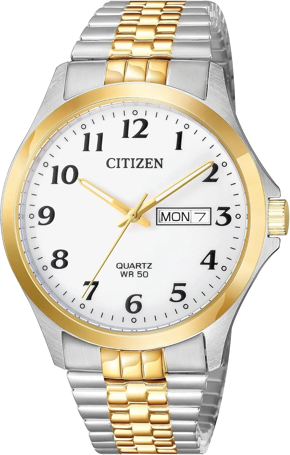 Citizen Quartz Mens Watch, Stainless Steel, Classic