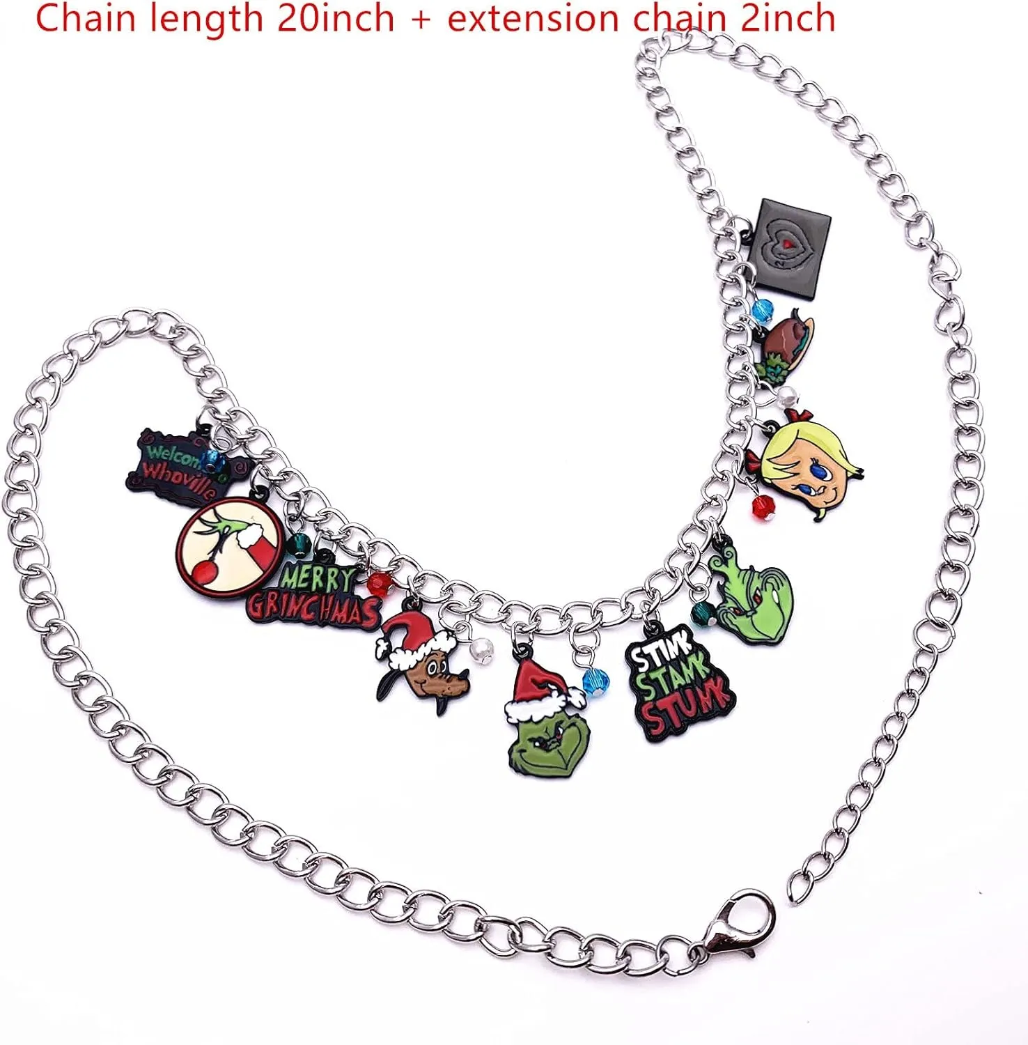 Classic Christmas Charm Necklace