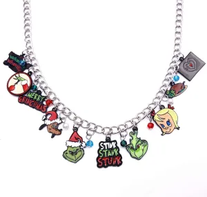 Classic Christmas Charm Necklace