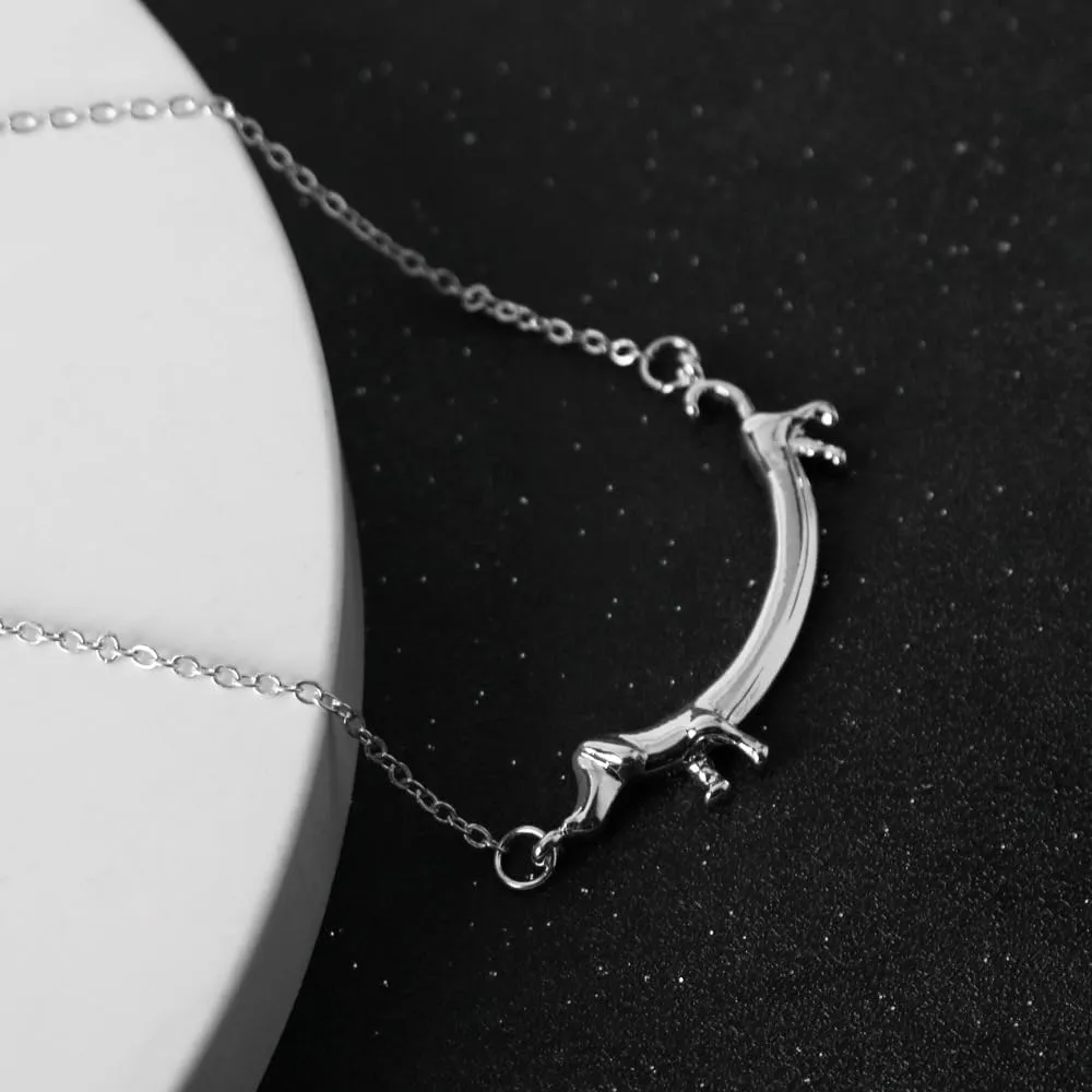 Creative Dachshund Necklace for Women Cute Dog Clavicle Chain Pet Puppy Necklace Dog Lover Jewelry