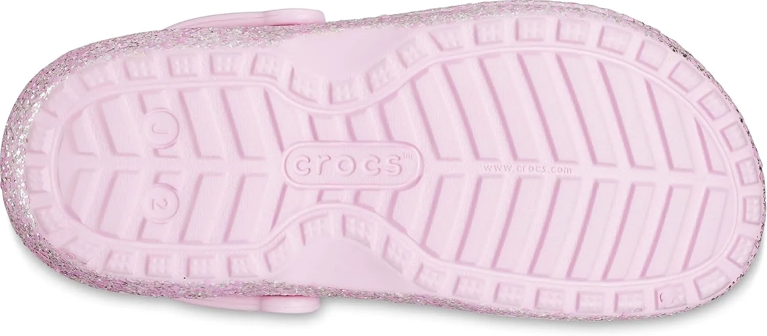 Crocs Kid's Classic Lined Glitter Clog