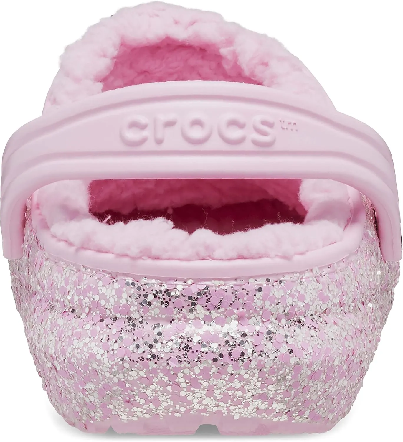 Crocs Kid's Classic Lined Glitter Clog