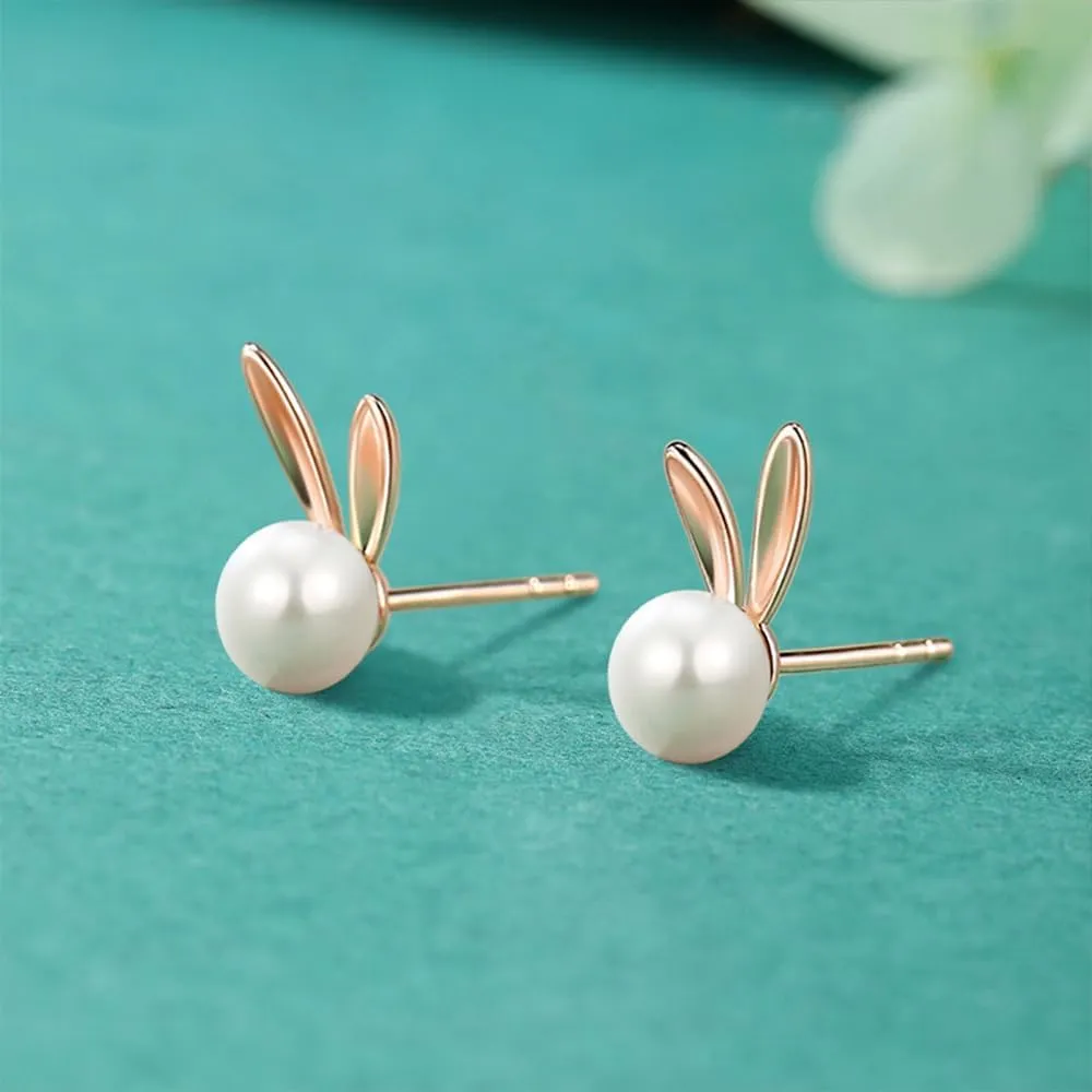 Cute Easter Bunny Earrings for Women Acrylic Easter Basket Eggs Bunny Rabbit Earrings Earrings Jewelry Gift