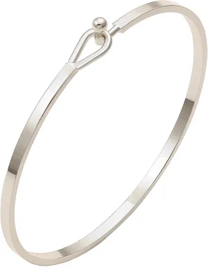 Dainty Gold Bar Bracelets for Women 18K Gold Plated Handmade Minimalist Bangle Adjustable Simple Delicate Cuff Bangle Hook Bracelets Trendy Jewelry Gifts