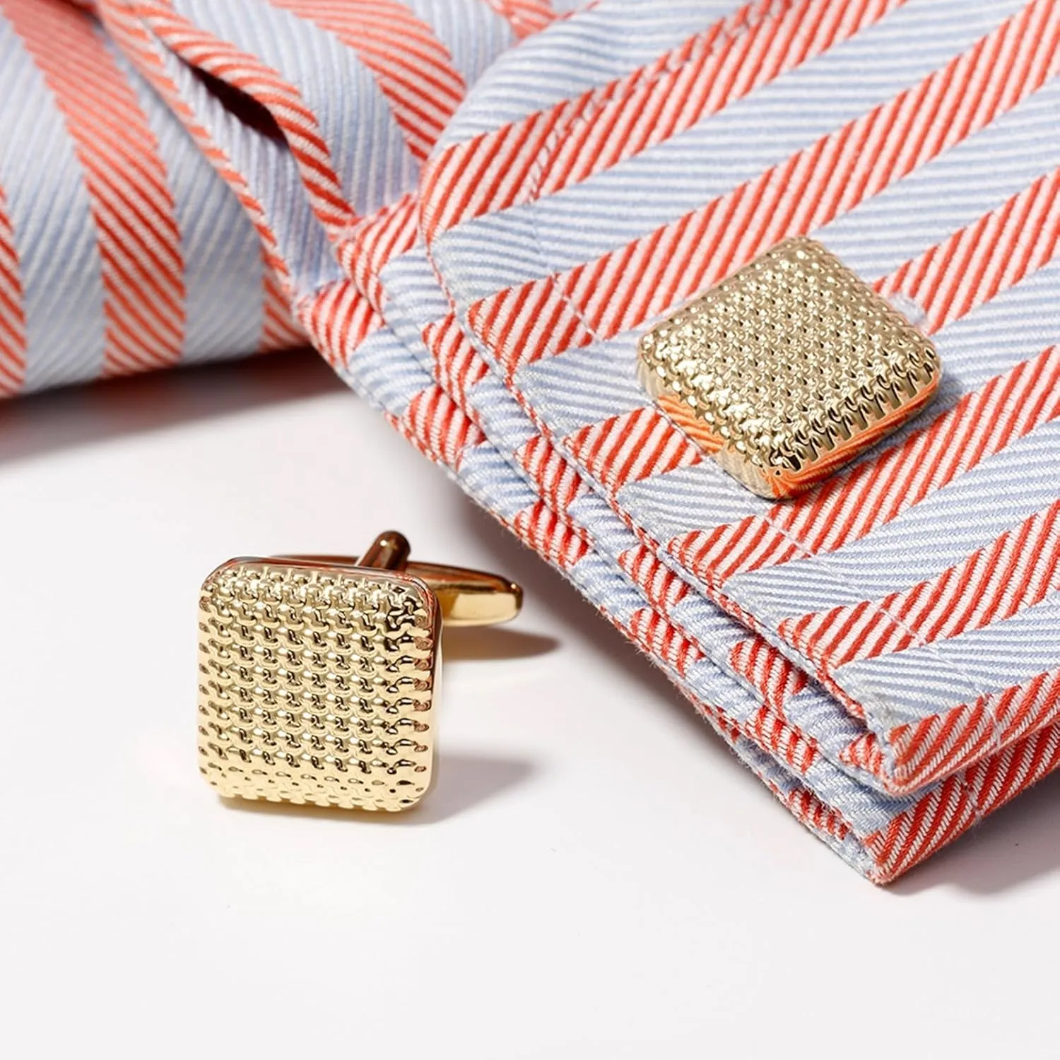 Epinki Cufflinks for Wedding, Cufflinks for Men Square Business Classic Cufflinks