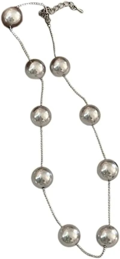 Exquisite Clavicle Chain Handmade Beaded Necklace Trendy Fashion Neck Jewelry Collarbone Chain Accessory for Ladies