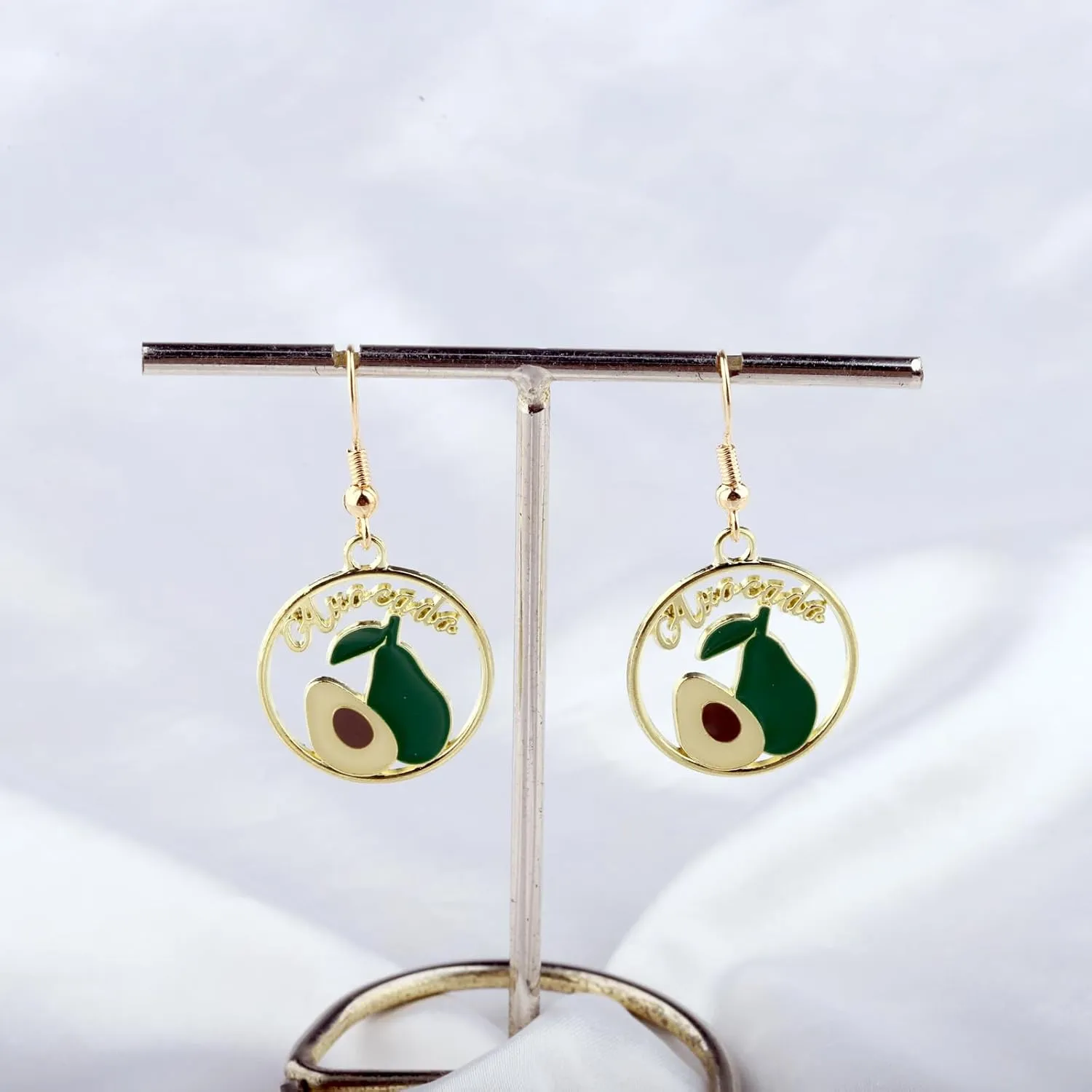 FUSTMW Fruit Earrings Fruit Gifts for Fruit Lovers Fruit Jewelry Fruit Shaped Dangle Earrings Cute Fruit Gifts for Women