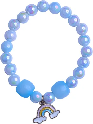 FUTURECLICK Bracelet Beads Bracelet Bangle for Men Women, Beads Bracelets Friendship Couples Gifts, (Purple), Blue, IMG_0229a
