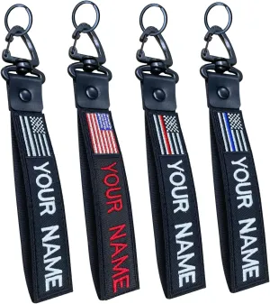 Graceful life Personalized Wristlet Key chain,Customzible Hand Wrist Lanyard Wristlet Lanyard for luggage,luggage Key Ring Accessories,Tactical Backpack, Motorcycles, Scooters, Car