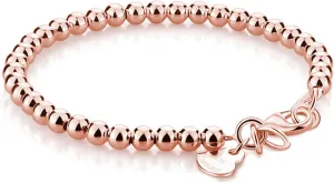 H&Beautimer 925 Sterling Silver 4-10MM Ball Chain Bracelet For Women's - Italian Handmade Bead Chain Bracelet 5''5.7''6.3''6.7''7.5''8''8.3''8.5''9 Inch Rose Gold Party Jewelry