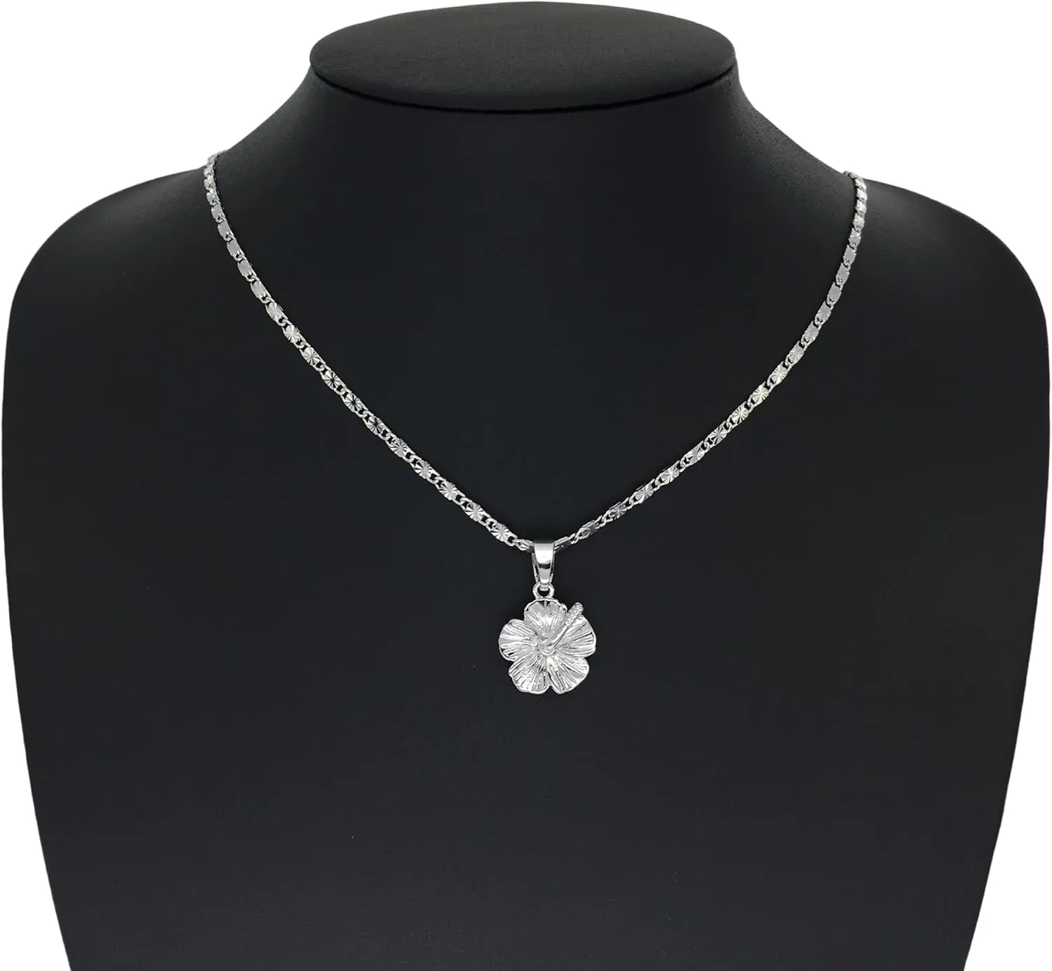 Hawaiian Jewelry for Women, Hawaiian Hibiscus Flower Pendant Necklaces, Hibiscus Jewelry for Women Hibiscus Accessories Flower Mother Gifts