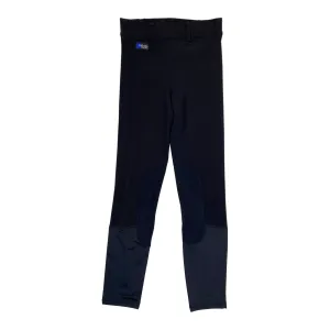 Irideon Ribbed Riding Tights in Black - Women's Small