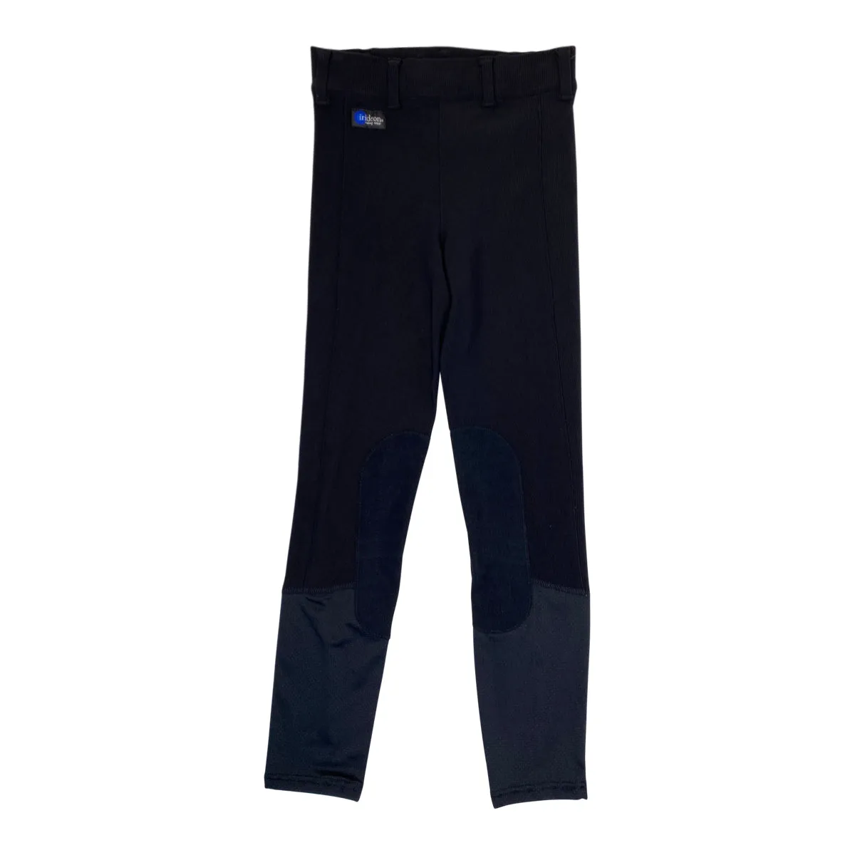 Irideon Ribbed Riding Tights in Black - Women's Small