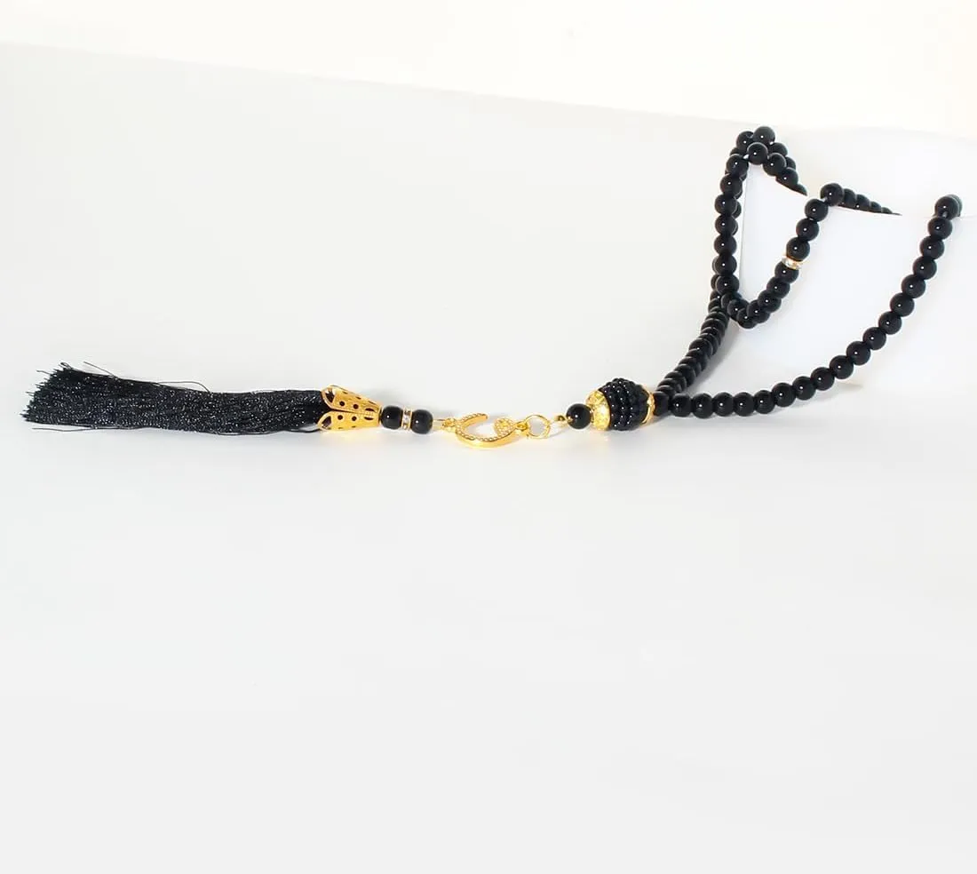 Islam Prayer Beads Tassels Bracelets for Women Meditation Protection Muslim Religion Colored Arab Strand Bangle for Men Boho Chakra Statement Stylish Long Chain Handmade Birthday Gifts