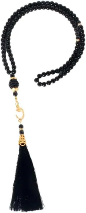 Islam Prayer Beads Tassels Bracelets for Women Meditation Protection Muslim Religion Colored Arab Strand Bangle for Men Boho Chakra Statement Stylish Long Chain Handmade Birthday Gifts
