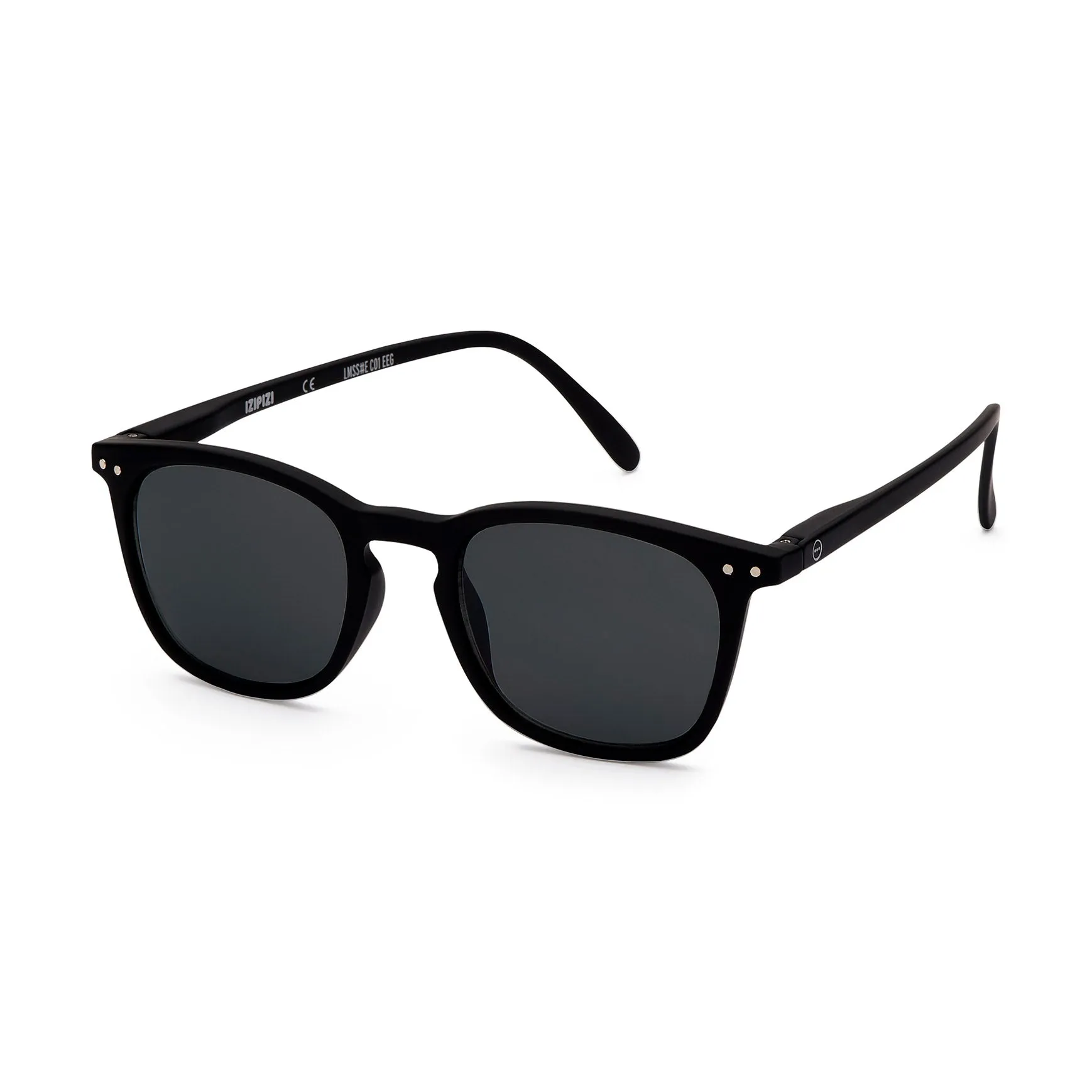IZIPIZI Tapered Square Sunglasses #E - Black