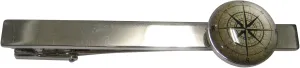 Kiola Designs Nautical Compass Navigation Tie Clip