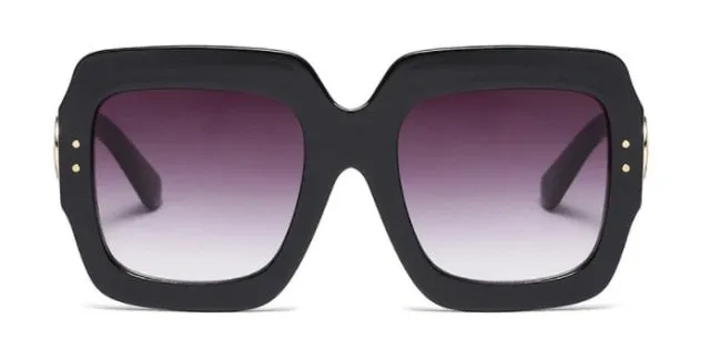 Ladies Ultra Chic Square Designer Sunglasses