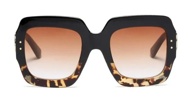 Ladies Ultra Chic Square Designer Sunglasses