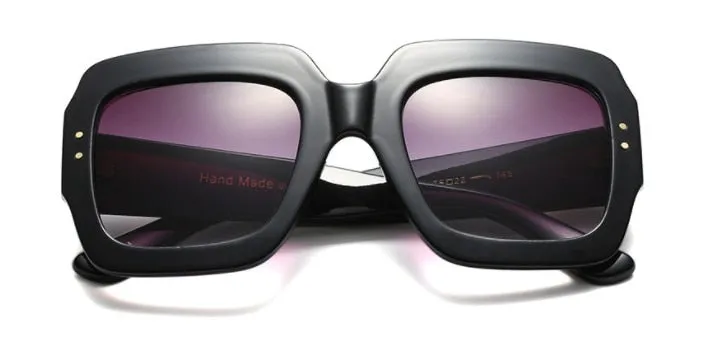 Ladies Ultra Chic Square Designer Sunglasses