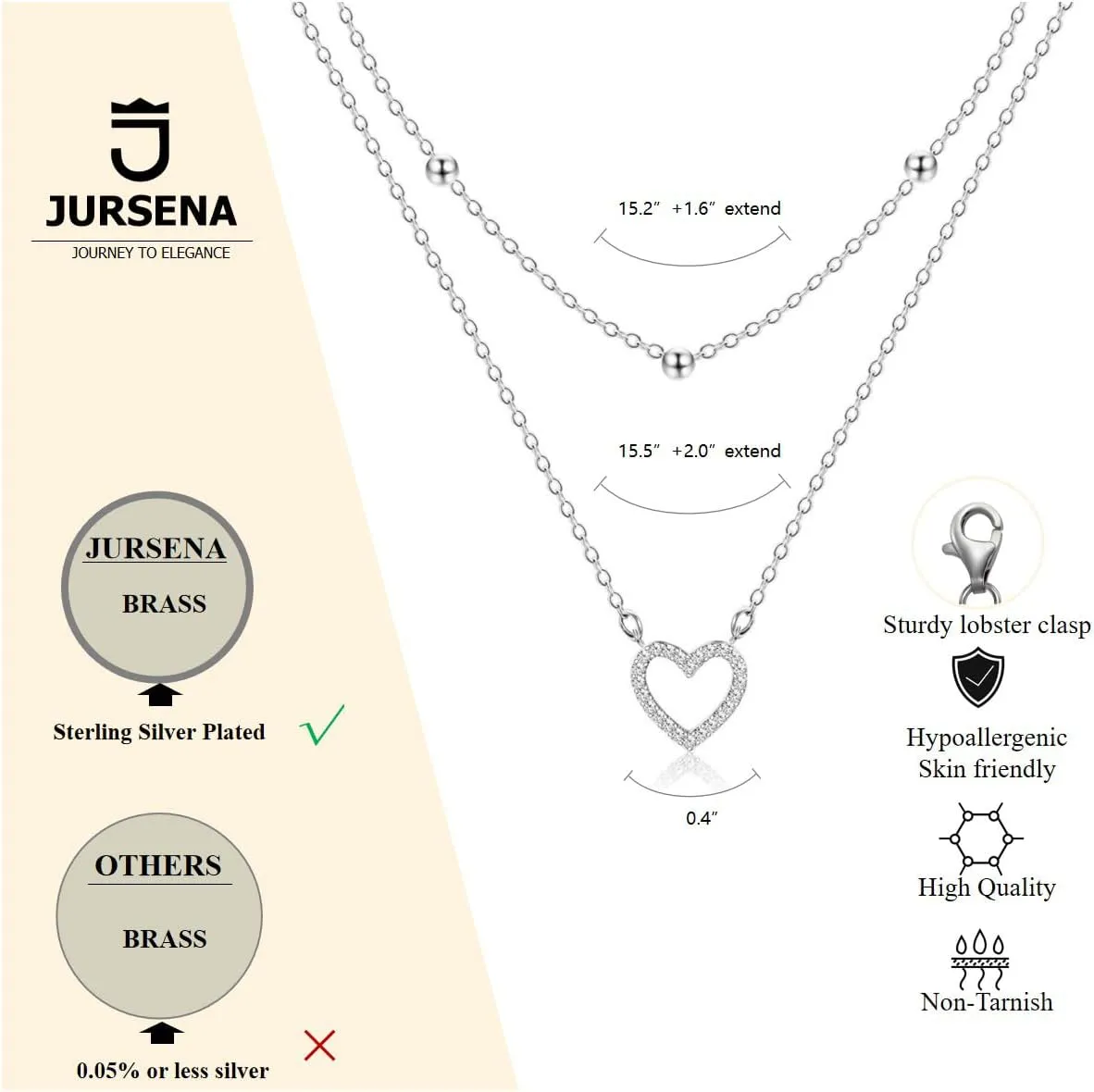 Layered Gold Necklaces for Women, Stackable 14K Gold Plated Necklace, Dainty Cross/Circle/Heart Pendant layered Necklace, Adjustable Dainty Gold/Silver Necklace Jewelry Set for Women