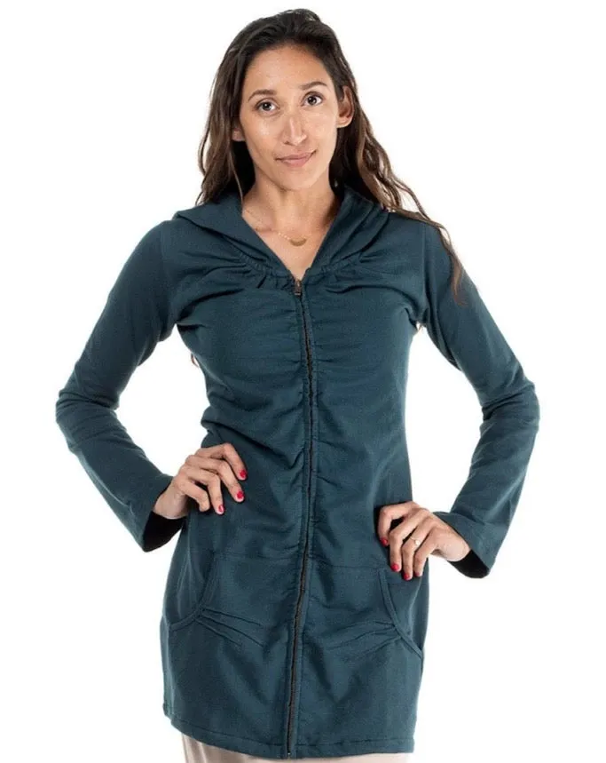 Long Cotton Stretch 63YV Hoodie