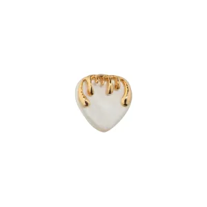 Melting Heart Earrings- Gold