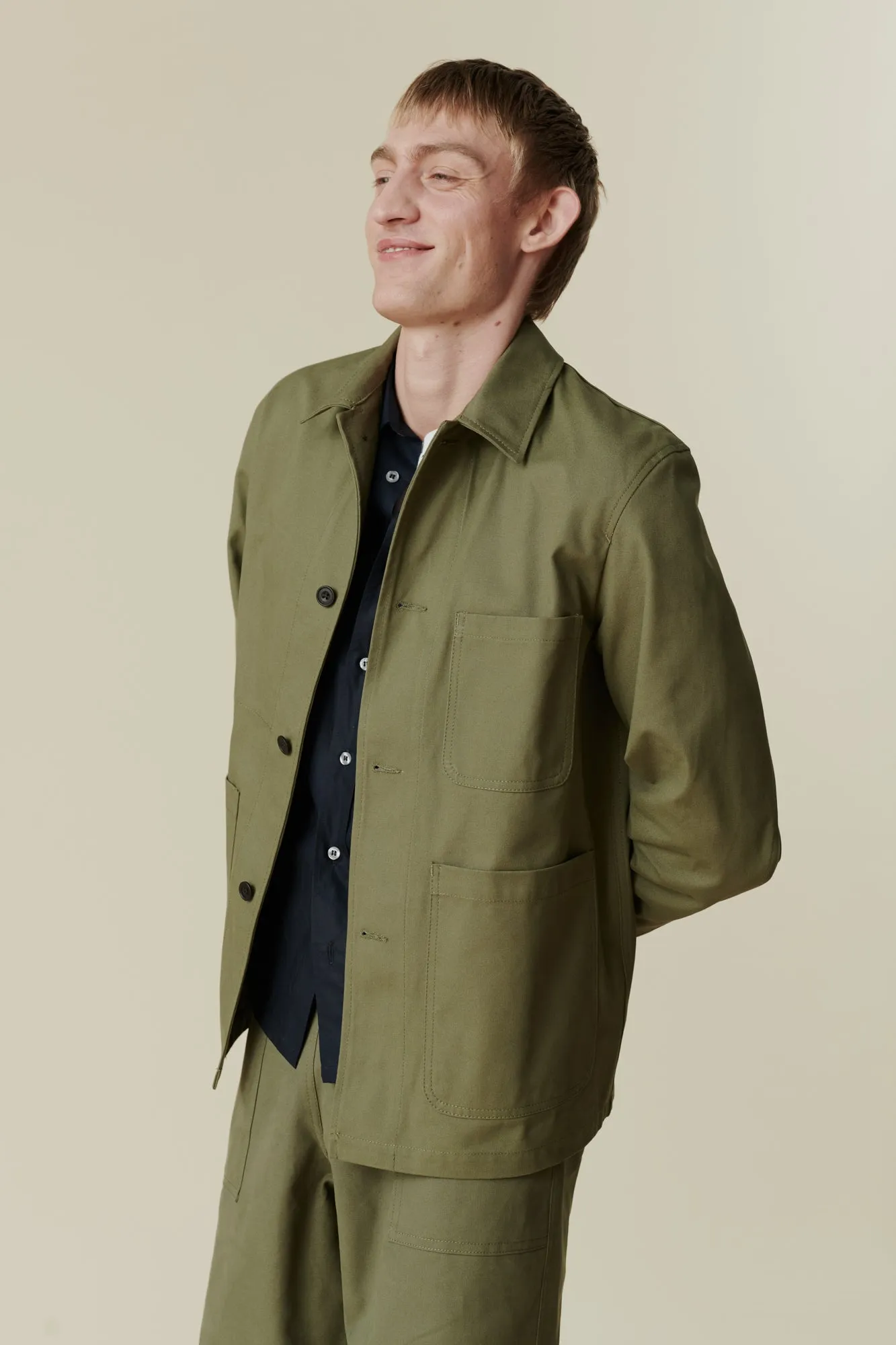 Men's Chore Jacket - Olive