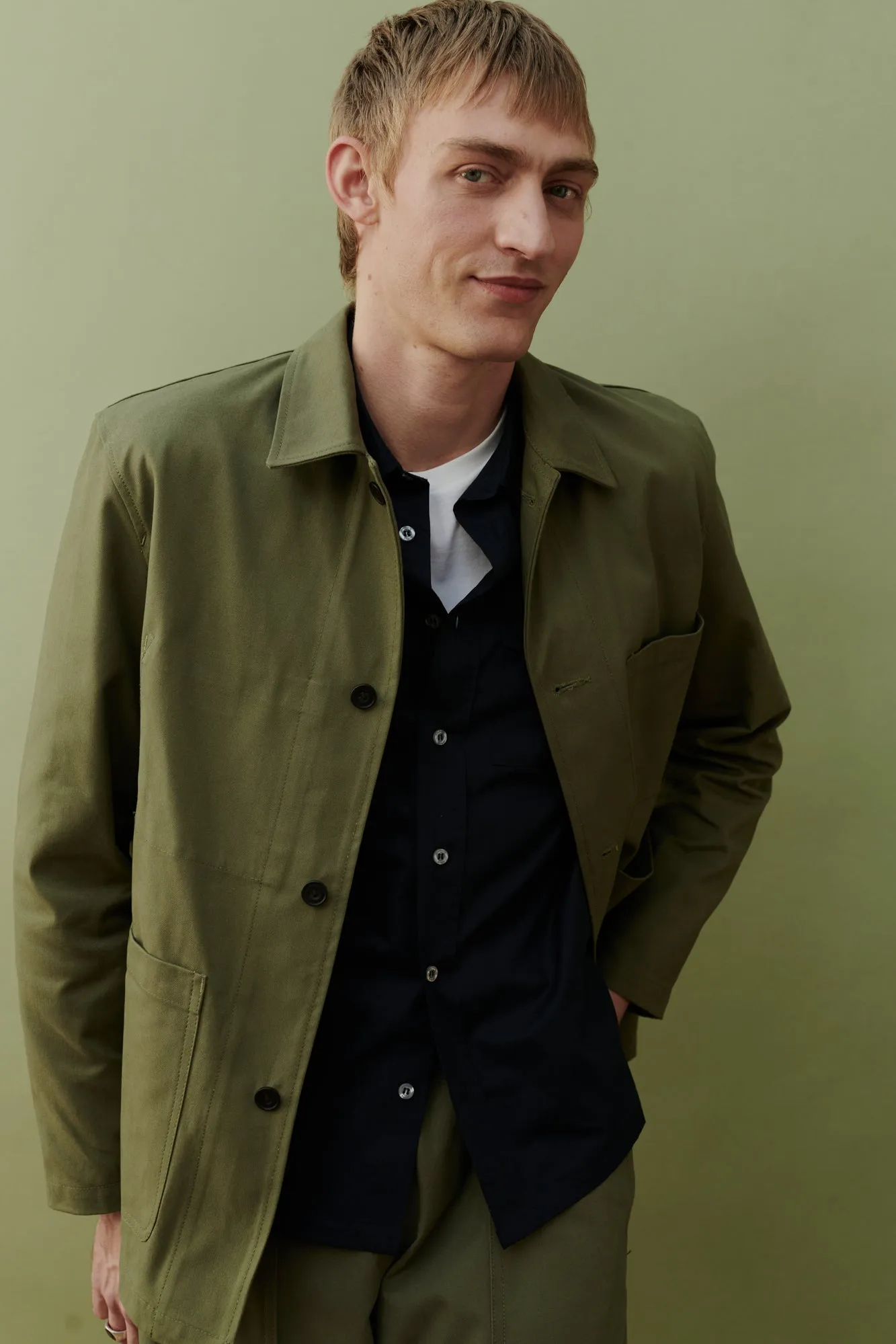 Men's Chore Jacket - Olive