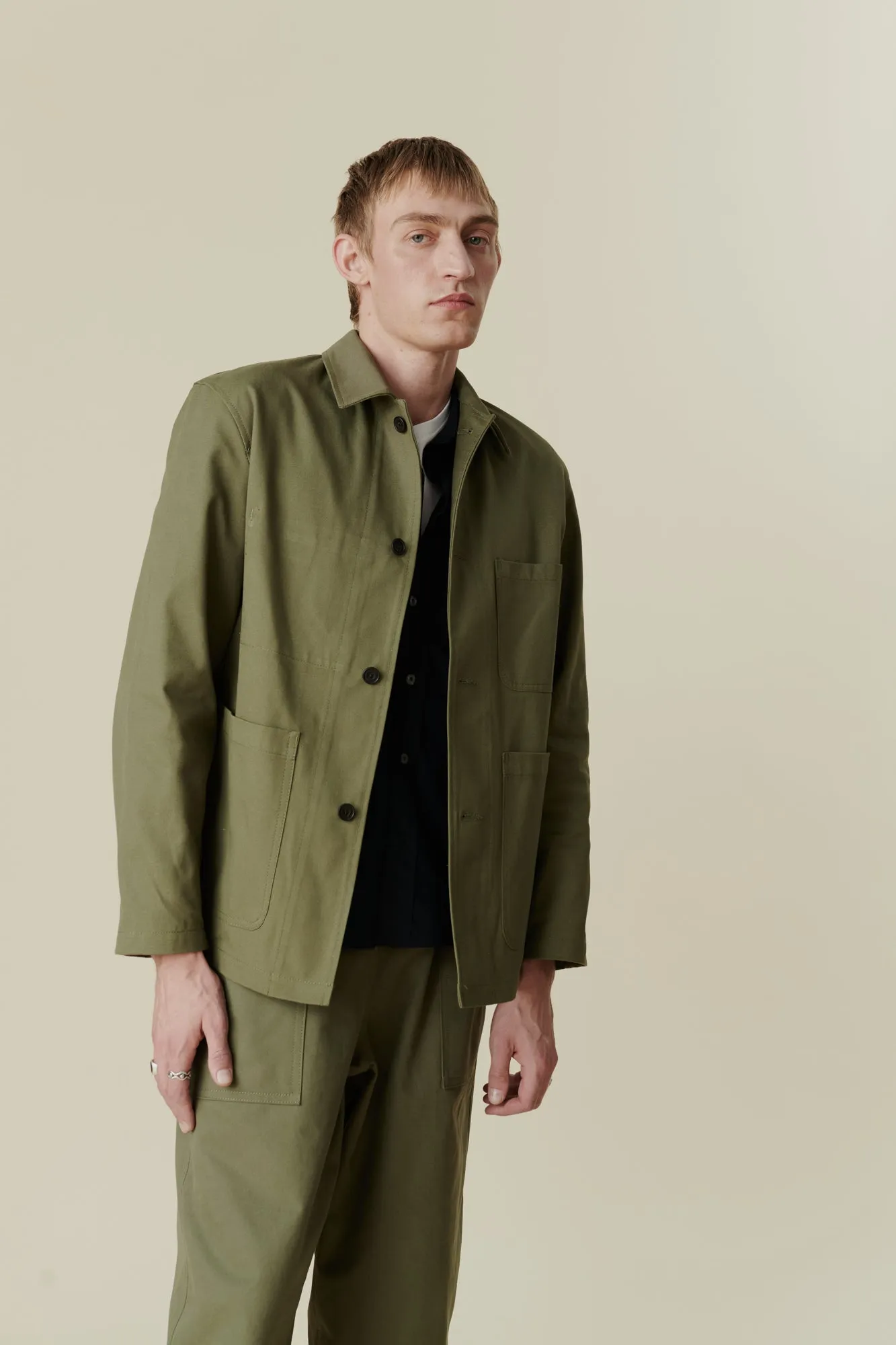 Men's Chore Jacket - Olive