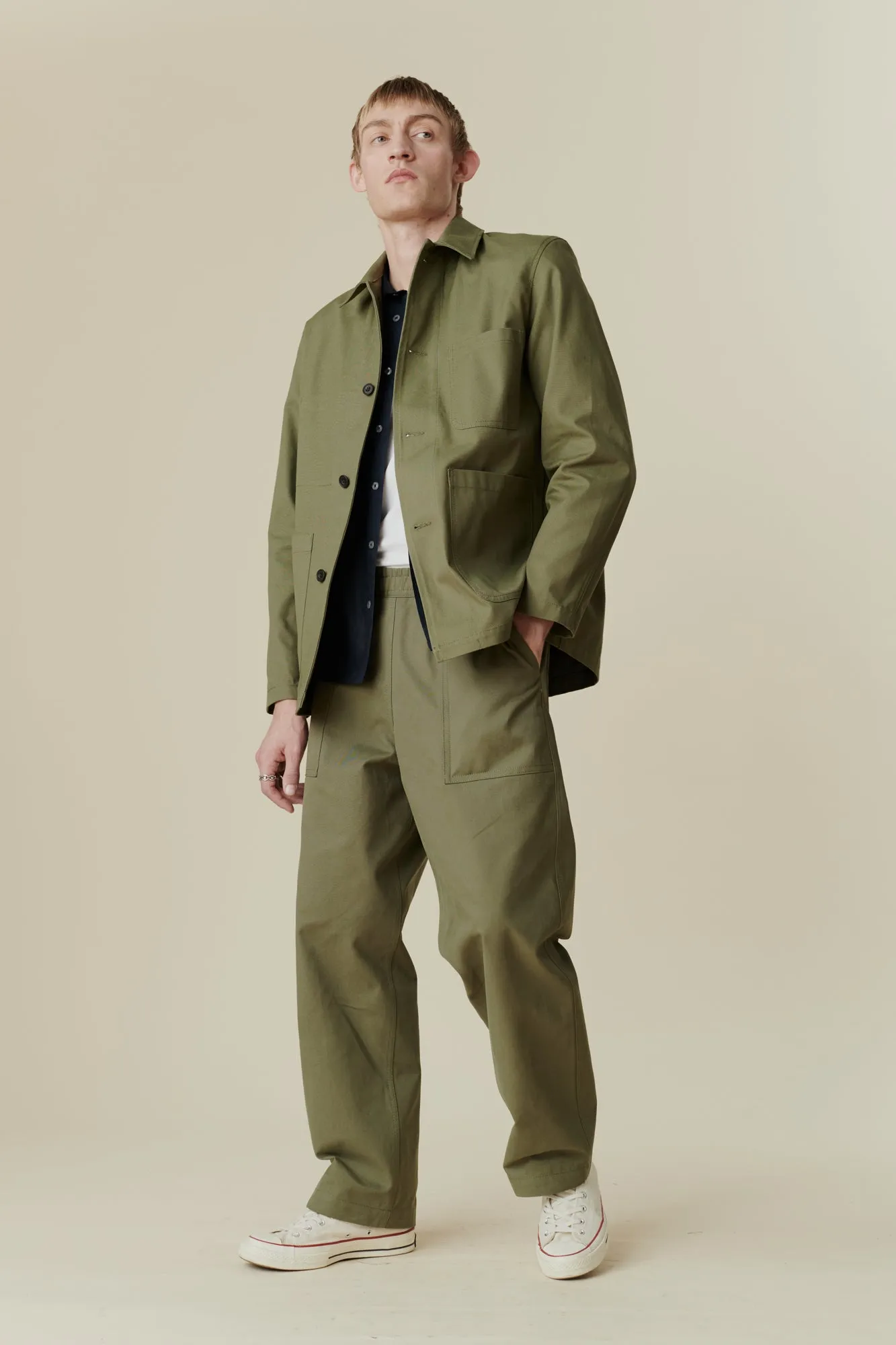 Men's Chore Jacket - Olive