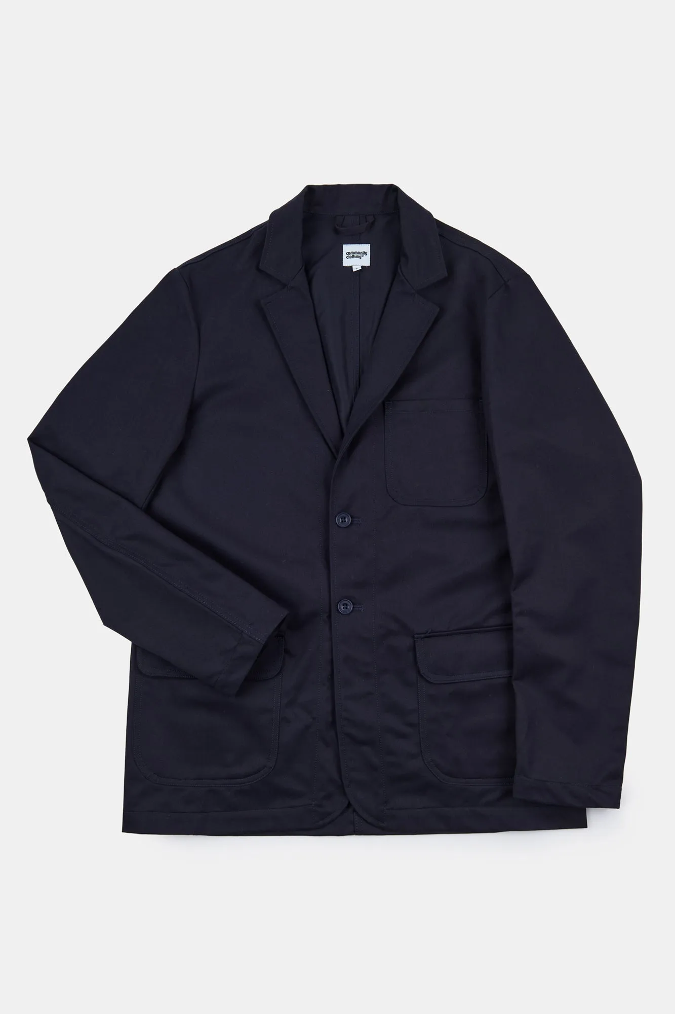 Men's James Single Breasted Blazer - Dark Navy