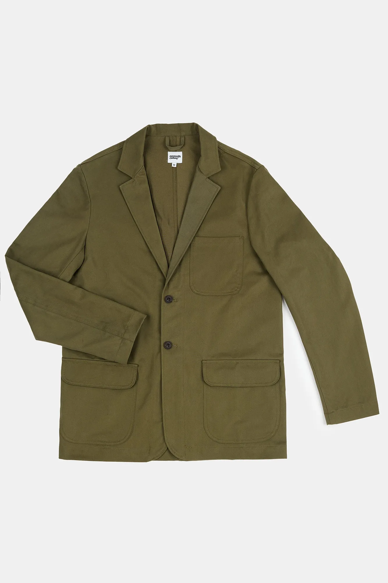 Men's James Single Breasted Blazer - Olive