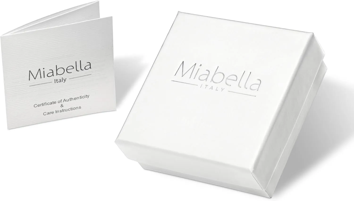 Miabella Italian 925 Sterling Silver Flat Valentino Mirror Link Chain Necklace for Women/Made in Italy
