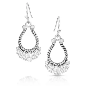 Montana Silversmiths Crystal Congeniality Earrings