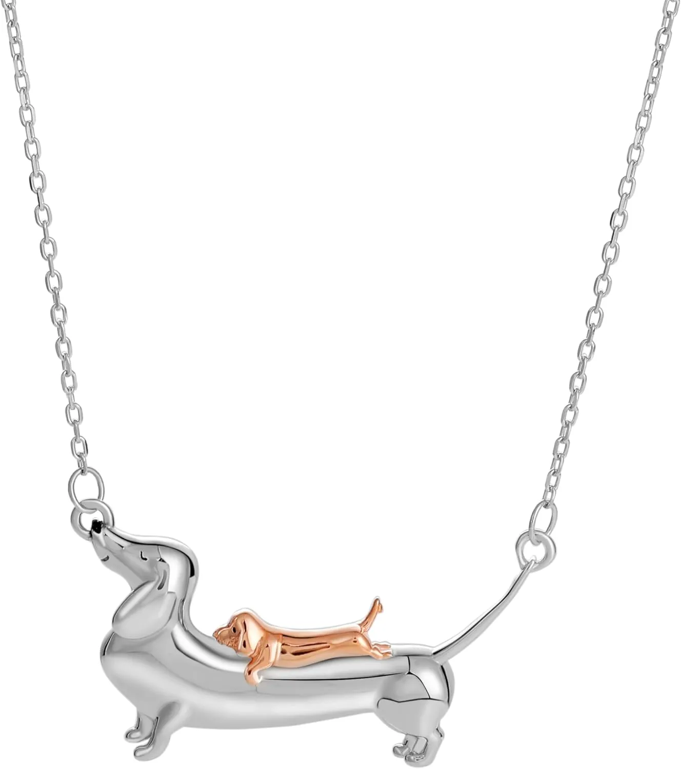 Mother Daughter Sister Necklace for Women 925 Sterling Silver Jewelry Gift for Mother's Day Birthday