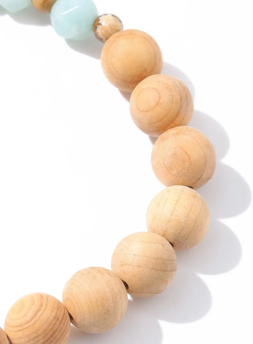 Natural Gemstone Beaded Healing Crystal Bracelets for Women, Unique and Cool Natural Bead Gemstone, Beaded Bracelets for Women MenValentines Day Mother's Day Gifts for Mother Wife