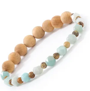 Natural Gemstone Beaded Healing Crystal Bracelets for Women, Unique and Cool Natural Bead Gemstone, Beaded Bracelets for Women MenValentines Day Mother's Day Gifts for Mother Wife